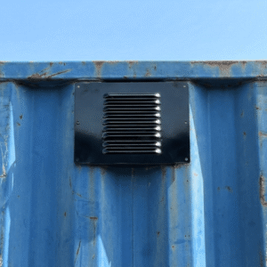 powered shipping container wall vent