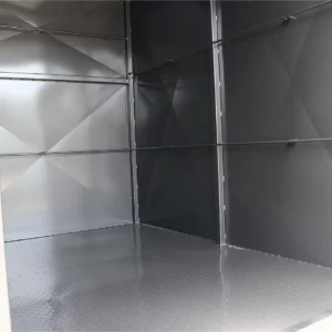 7×5 single axle 6ft high fully enclosed van / cargo trailer for sale