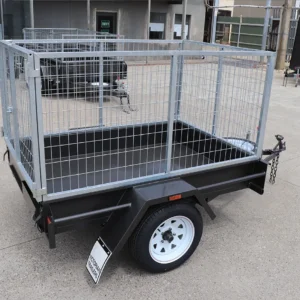 6×4 light duty trailer | 3ft galvanised cage | smooth floor