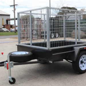 6×4 light duty trailer | 3ft galvanised cage | smooth floor