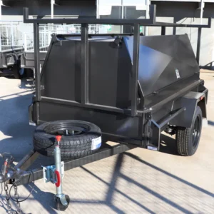 6×4 commercial heavy duty tradesman trailer | 600mm tradesman top | tradie top trailer for sale