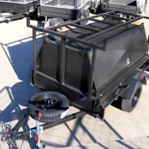 6×4 commercial heavy duty tradesman trailer | 600mm tradesman top | tradie top trailer for sale