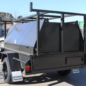 6×4 commercial heavy duty tradesman trailer | 600mm tradesman top | tradie top trailer for sale