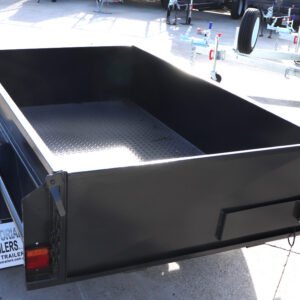6×4 domestic heavy duty box trailer for sale with 18 inches high sides