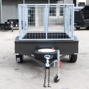 6×4 medium duty checker plate floor cage trailer | 3ft cage trailer for sale in melbourne