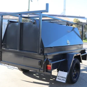 6×4 commercial heavy duty tradesman trailer | 600mm tradesman top | tradie top trailer for sale