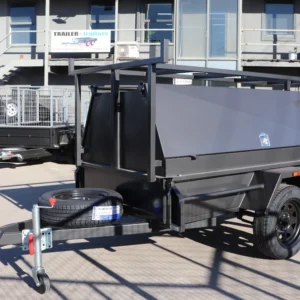 6×4 commercial heavy duty tradesman trailer | 600mm tradesman top | tradie top trailer for sale