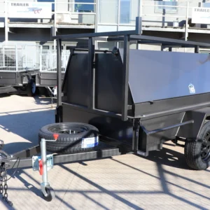 6×4 commercial heavy duty tradesman trailer | 600mm tradesman top | tradie top trailer for sale