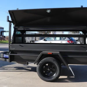 6×4 commercial heavy duty tradesman trailer | 600mm tradesman top | tradie top trailer for sale