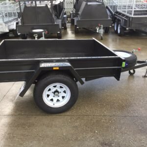 7×4 single axle medium duty | fixed front | smooth floor – box trailer for sale melbourne