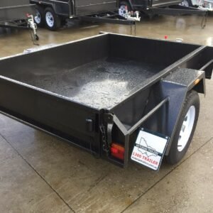 7×4 single axle medium duty | fixed front | smooth floor – box trailer for sale melbourne