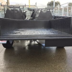 7×4 single axle medium duty | fixed front | smooth floor – box trailer for sale melbourne