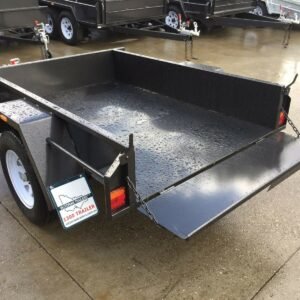 7×4 single axle medium duty | fixed front | smooth floor – box trailer for sale melbourne