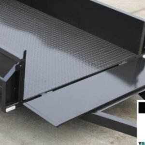 7×4’6 single axle commercial heavy duty box trailer | drop front | box trailer for sale melbourne victoria