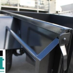 7×4’6 single axle commercial heavy duty box trailer | drop front | box trailer for sale melbourne victoria