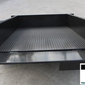 7×5 single axle medium duty | fixed front | checker plate floor | box trailer for sale melbourne