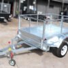 7×5 Single Axle 2Ft Cage Heavy Duty Galvanised Trailer for Sale import placeholder for 32703