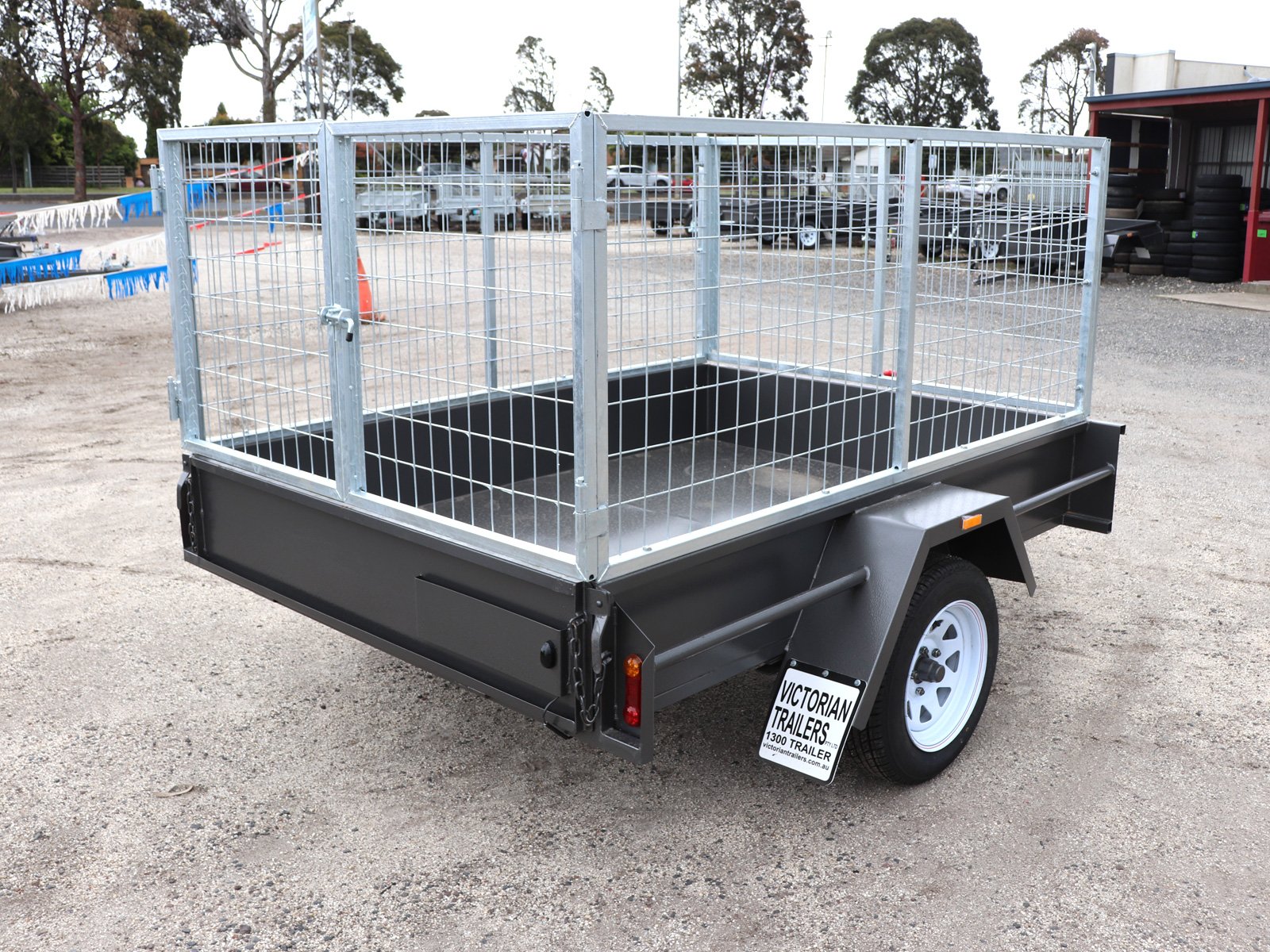 7×5 medium duty smooth floor cage trailer | 3ft cage trailer for sale in melbourne 7×5 medium duty smooth floor cage trailer | 3ft cage trailer for sale in melbourne