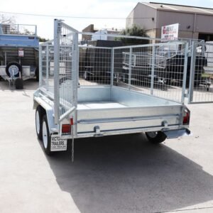 8×5 tandem axle | 3 ft cage heavy duty galvanised trailer for sale melbourne