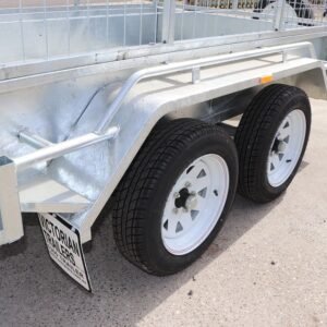 8×5 tandem axle | 3 ft cage heavy duty galvanised trailer for sale melbourne