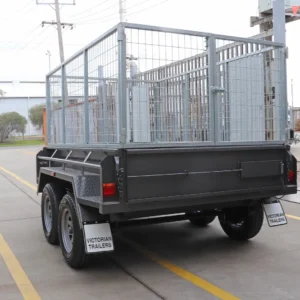 8×5 heavy duty hydraulic tipper box trailer for sale | 2.8 ton gvm | 3ft cage | 2800 kg gvm