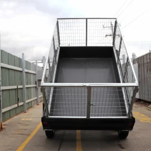 8×5 heavy duty hydraulic tipper box trailer for sale | 2.8 ton gvm | 3ft cage | 2800 kg gvm