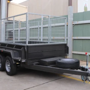 8×5 heavy duty hydraulic tipper box trailer for sale | 2.8 ton gvm | 3ft cage | 2800 kg gvm