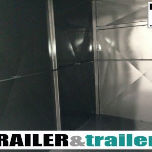 8×5 single axle 6ft high fully enclosed van / cargo trailer for sale