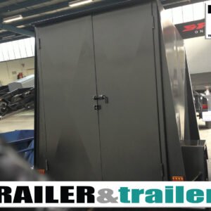 8×5 single axle 6ft high fully enclosed van / cargo trailer for sale