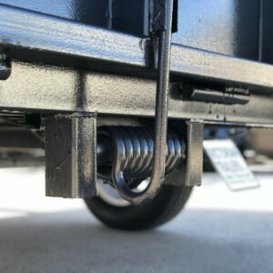 8×5 single axle 6ft high fully enclosed van / cargo trailer with brakes 1400kg gvm with ramp for sale1400 kg gvm