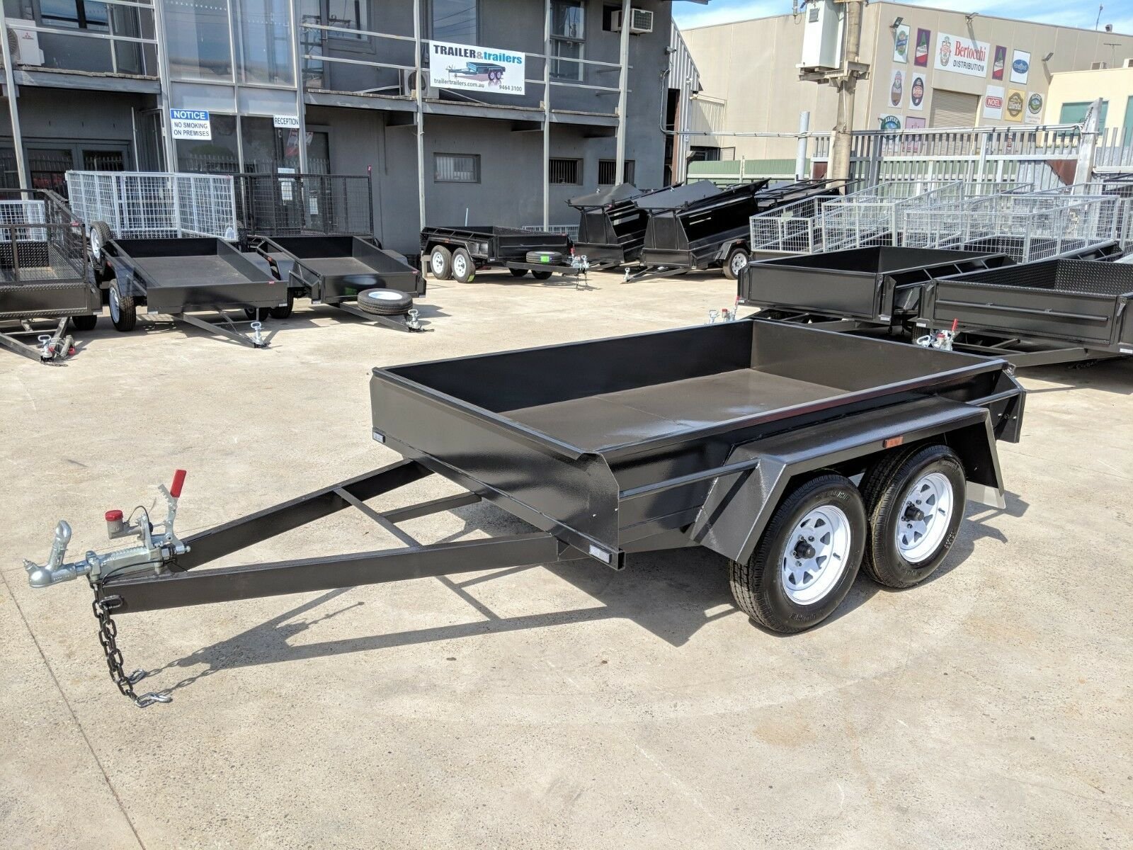 8×5 standard tandem box trailer | smooth floor | trailer for sale 8×5 standard tandem box trailer | smooth floor | trailer for sale