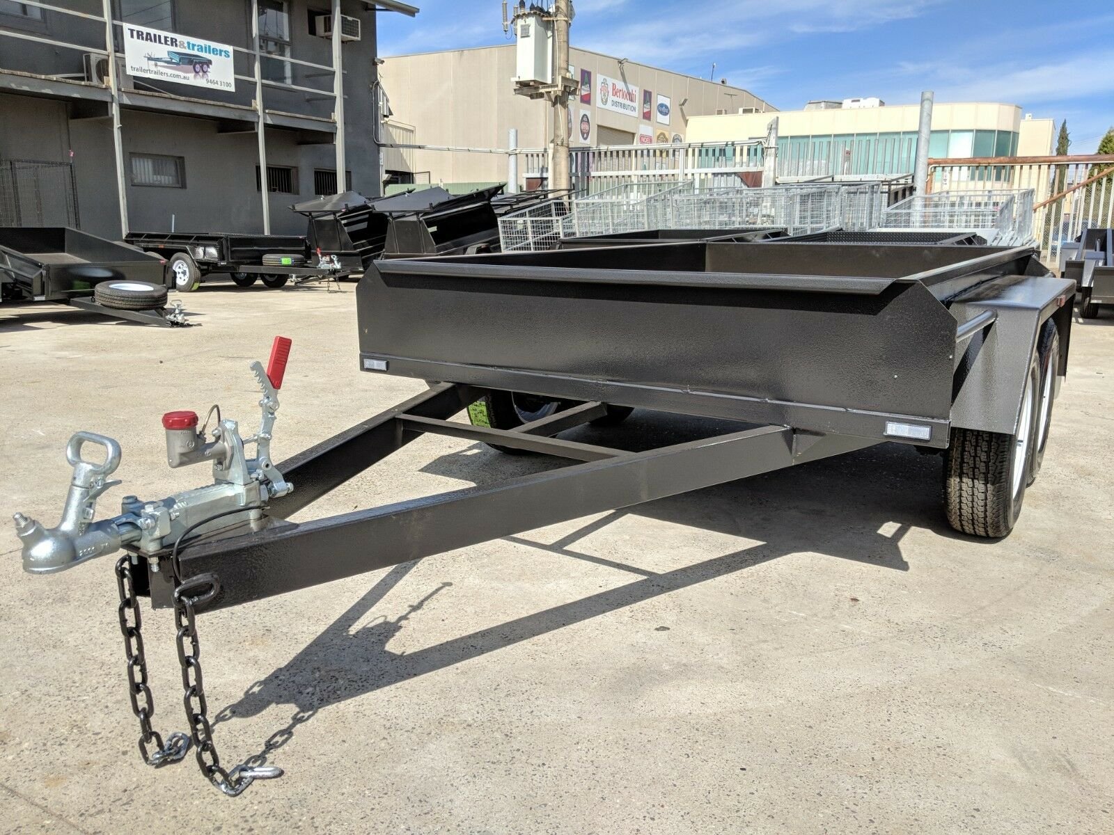8×5 standard tandem box trailer | smooth floor | trailer for sale 8×5 standard tandem box trailer | smooth floor | trailer for sale
