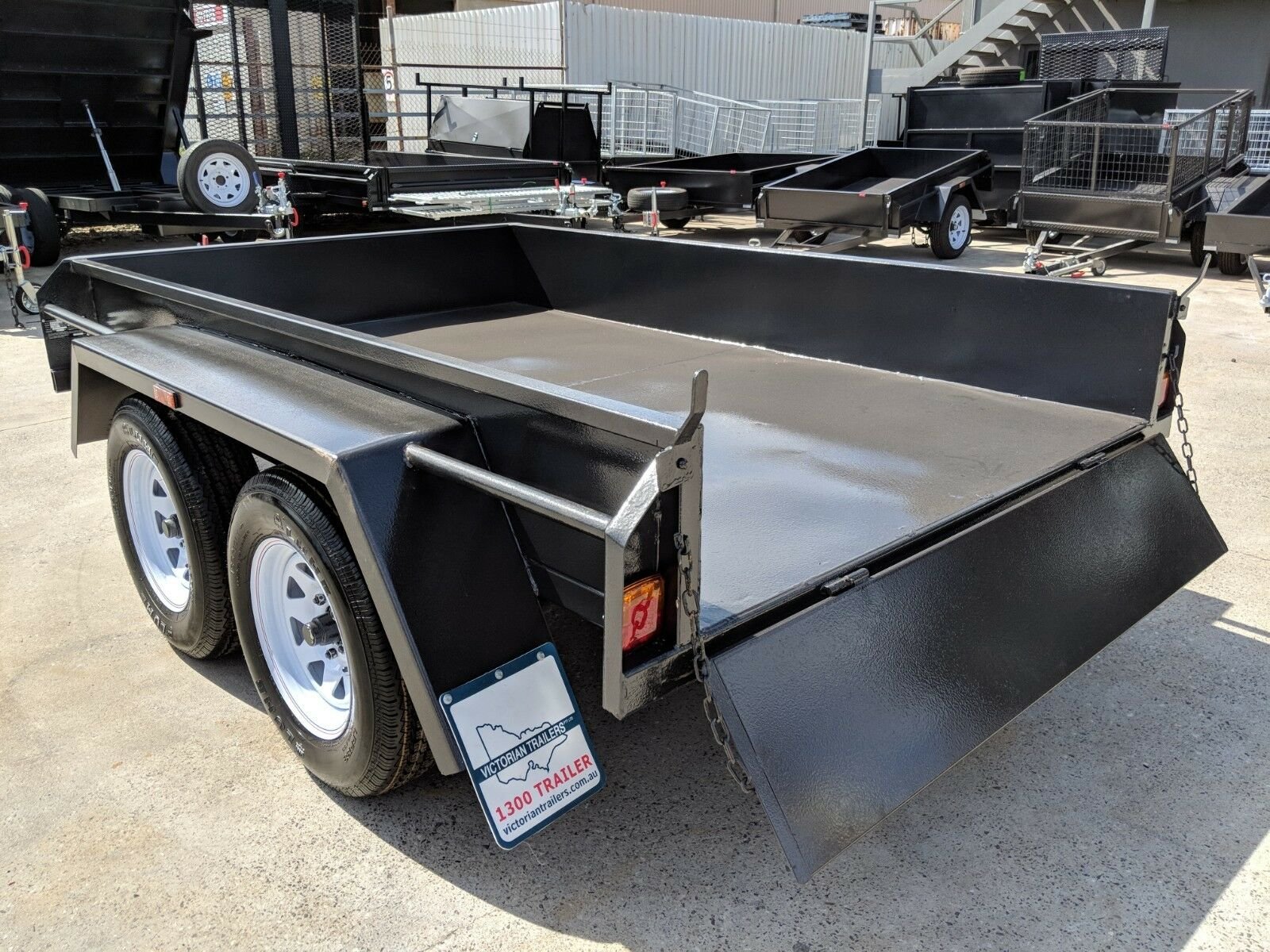 8×5 standard tandem box trailer | smooth floor | trailer for sale 8×5 standard tandem box trailer | smooth floor | trailer for sale