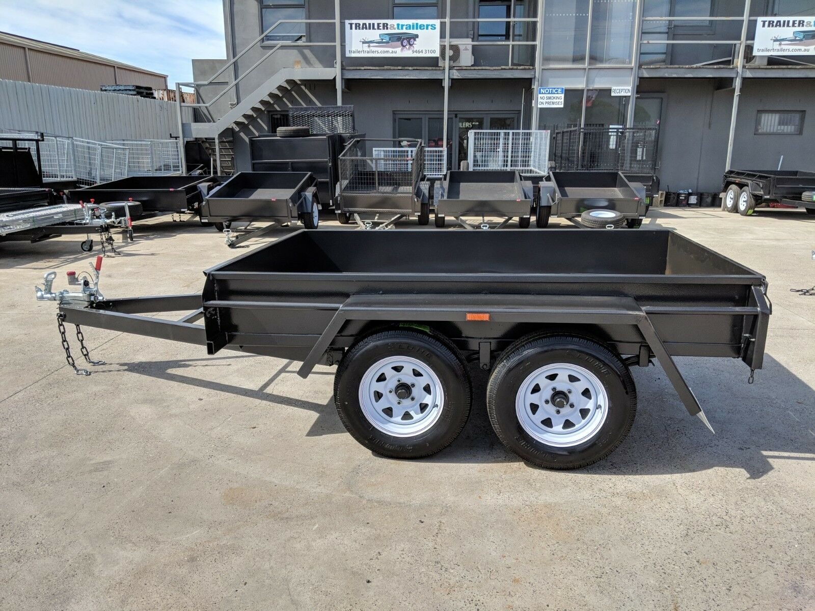 8×5 standard tandem box trailer | smooth floor | trailer for sale 8×5 standard tandem box trailer | smooth floor | trailer for sale
