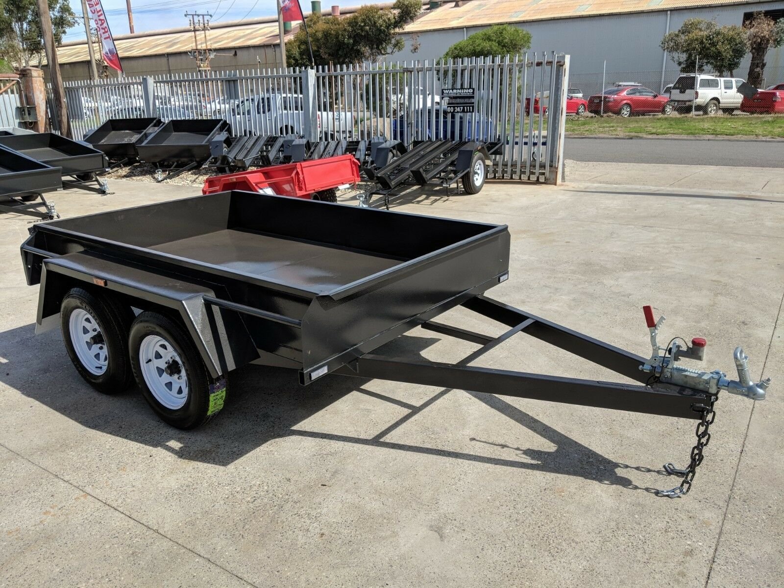 8×5 standard tandem box trailer | smooth floor | trailer for sale 8×5 standard tandem box trailer | smooth floor | trailer for sale