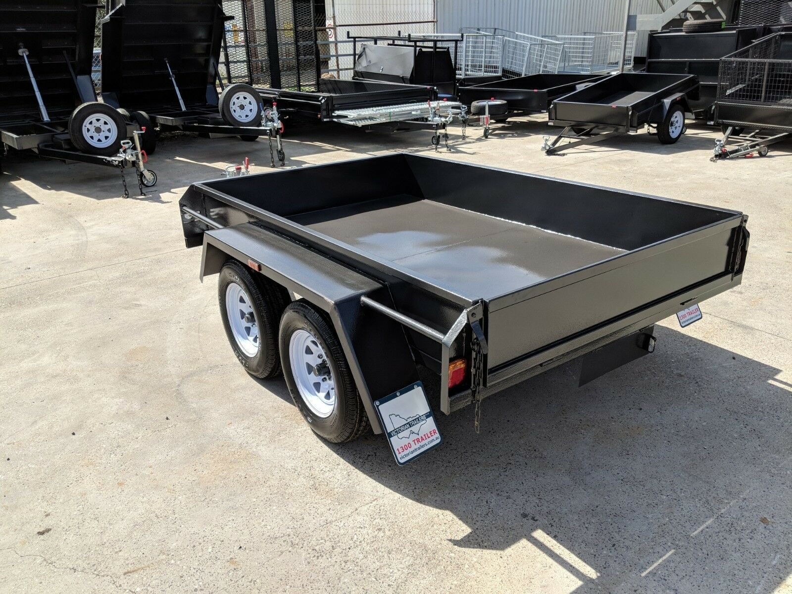 8×5 standard tandem box trailer | smooth floor | trailer for sale 8×5 standard tandem box trailer | smooth floor | trailer for sale