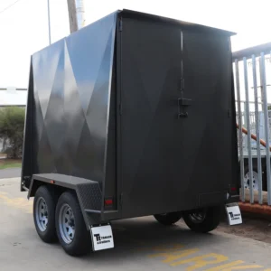 8×5 tandem axle 6ft high fully enclosed van / cargo trailer for sale