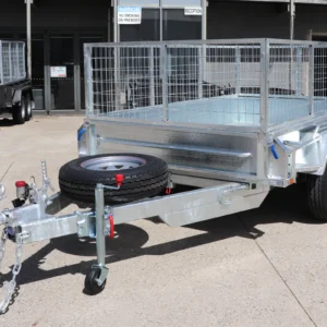 8×5 tandem axle | 2 ft cage heavy duty galvanised trailer for sale melbourne