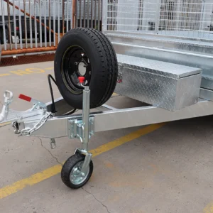 8×5 heavy duty galvanised hydraulic tipper cage trailer for sale | 2ft cage3500 kg gvm