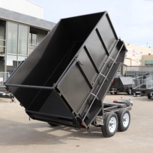 8×5 heavy duty hydraulic tipper box trailer 3.5 ton gvm | high sides | 3ft side panels – melbourne victoria3500 kg gvm