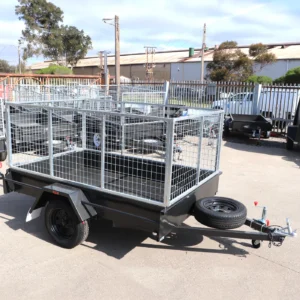 8×5 medium duty smooth floor cage trailer | 3ft cage trailer for sale in melbourne