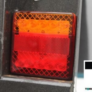 8×5 single axle domestic heavy duty | checkerplate floor | drop front