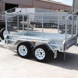8×5 tandem axle | 3 ft cage heavy duty galvanised trailer for sale melbourne