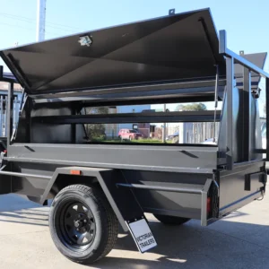 6×4 commercial heavy duty tradesman trailer | 600mm tradesman top | tradie top trailer for sale