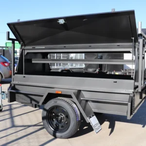 6×4 commercial heavy duty tradesman trailer | 600mm tradesman top | tradie top trailer for sale