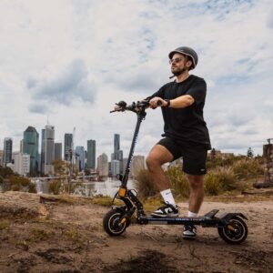 minimotors | electric scooter | dualtron | mini long deck | dual motor | black (52v15.6ah)