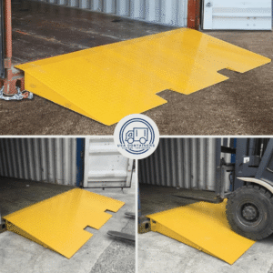 shipping container forklift ramp