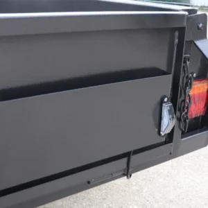 7×4 single axle domestic heavy duty | checker plate floor | drop front | trailer for sale melbourne