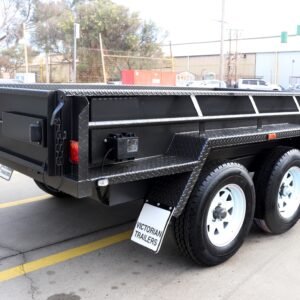 10×6 heavy duty hydraulic tipper box trailer – high sides hydraulic tipper box trailer for sale – melbourne victoria 3500 kg gvm