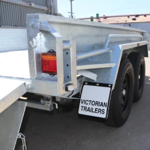 10×6 heavy duty galvanised hydraulic tipper trailer for sale 3500 kg gvm